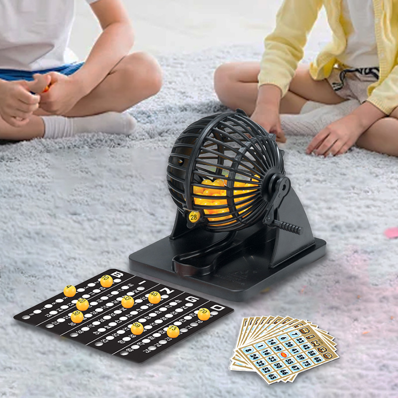 Party Games For Large Groups - Bingo Lottery Machine Cage Sweepstakes for