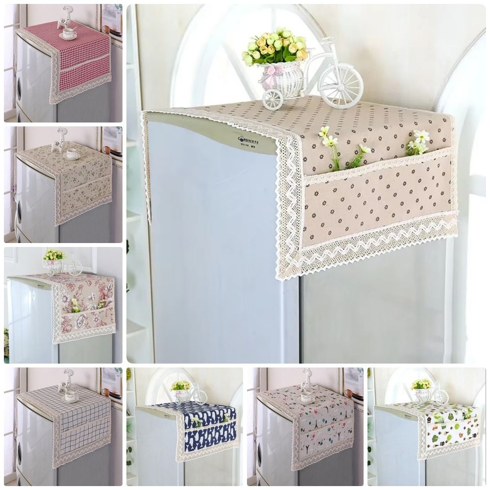 Washer Toss Set - 1Pcs New 55x120cm Refrigerator Dust Cover