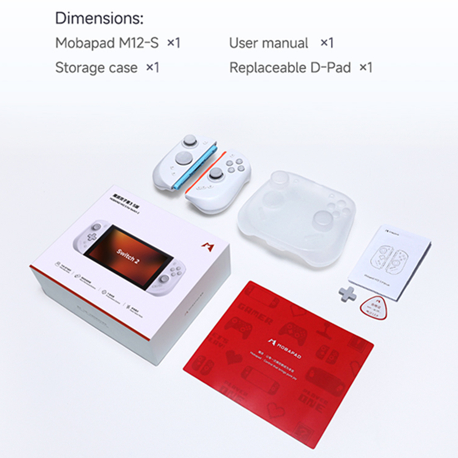 Mobapad M12 S White, GGamepa T - Party Games Switch 2 review and price