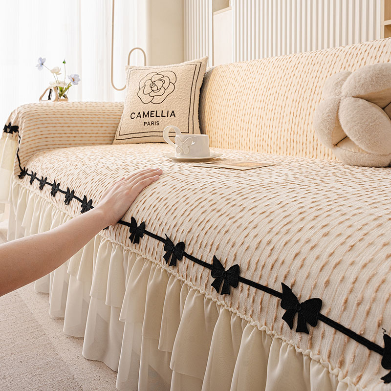 French Skirt Edge Sofa Towel w - Washer Toss Set review and price