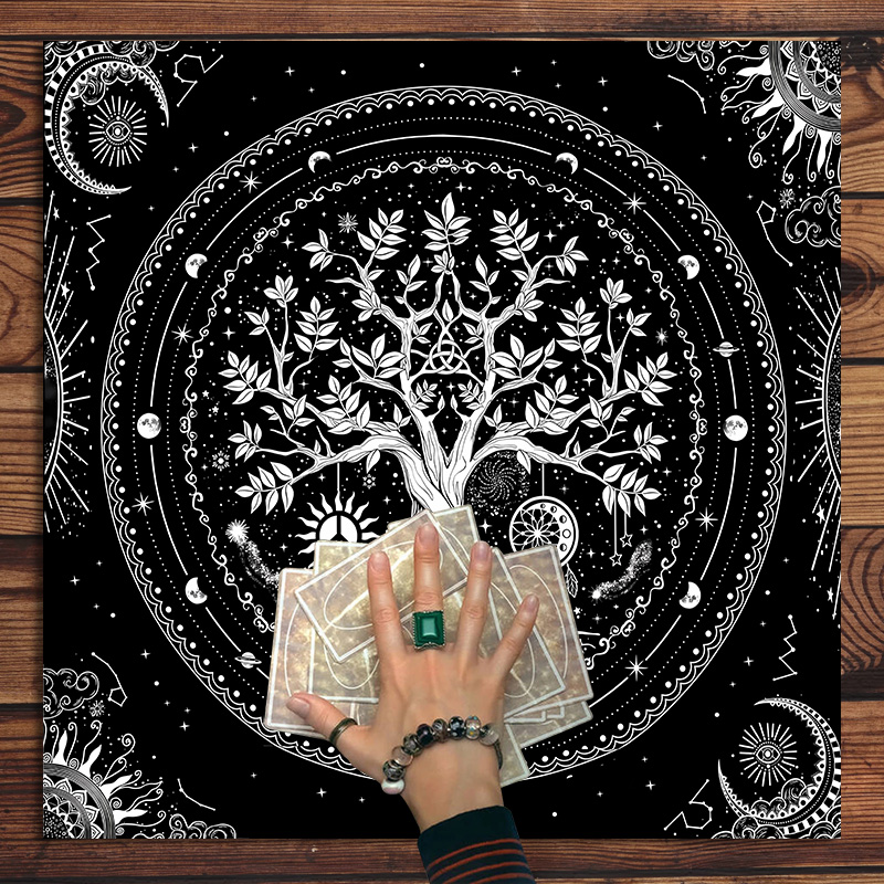 1pc Tarots Moon Cloth Tarots C - Zodiac Party Games review and price