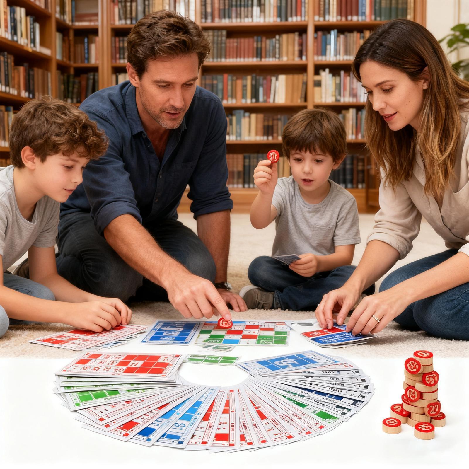 Bingo Set Funny Vintage Wooden - Party Games For Large Groups review and price