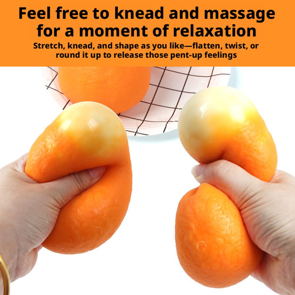 Realistic Orange Squeeze Toy,  - Party Games Adults Funny review and price