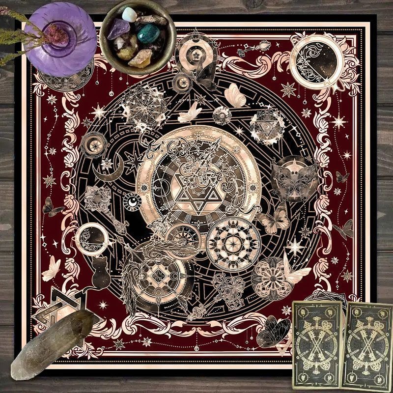 Zodiac Pattern Tarot Cloth - S - Zodiac Party Games review and price