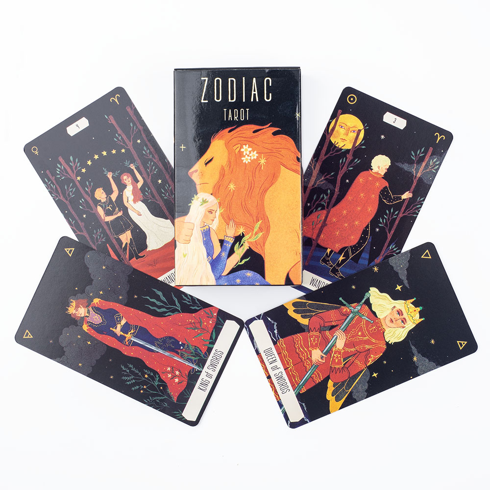 10.3*6cm Zodiac Tarot Cards Fa - Zodiac Party Games review and price