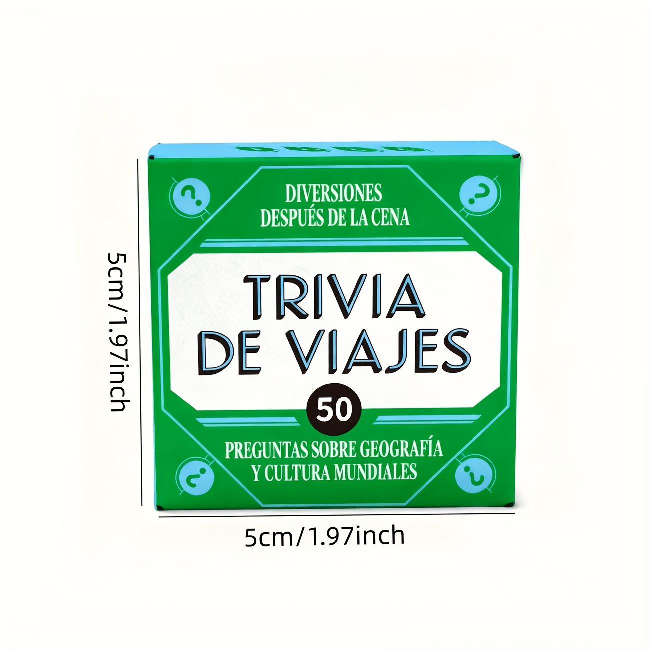 Mini Size Spanish Travel Trivi - Party Games Quiz For Adults review and price