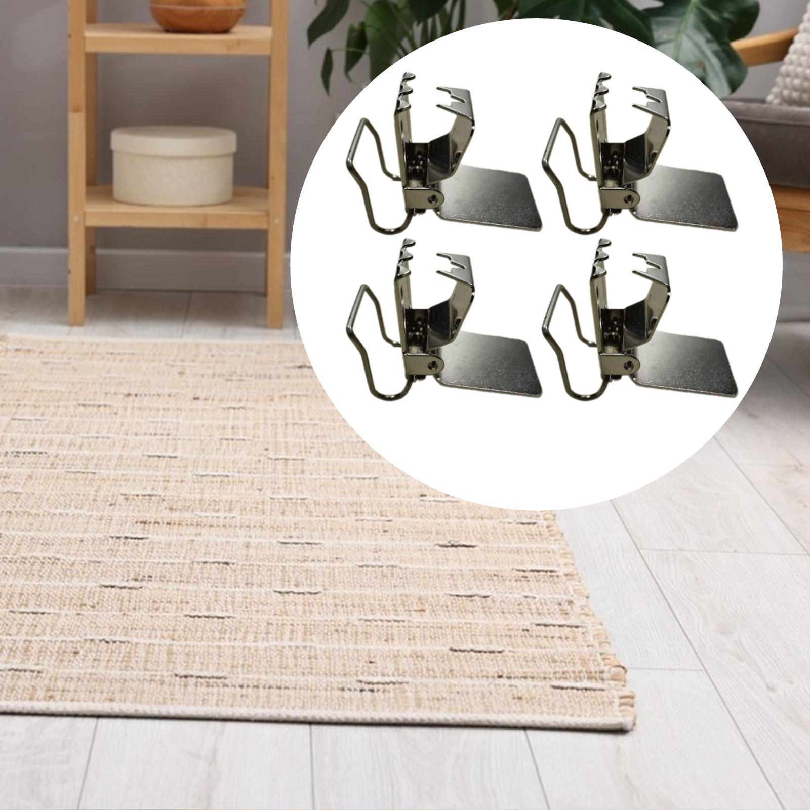 4 Pieces Steel Rug Clips Rug H - Washer Toss Set review and price