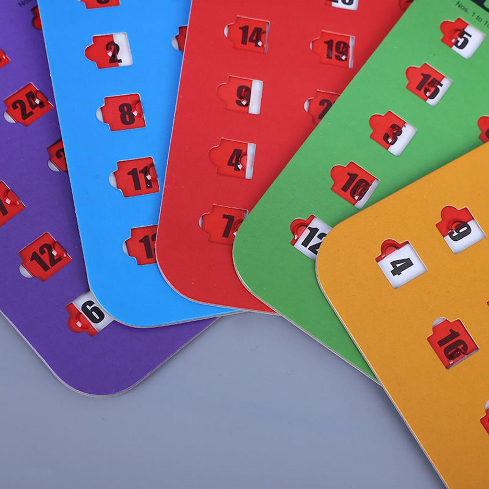 5 Pieces Bingo Game Cards Larg - Party Games For Large Groups review and price