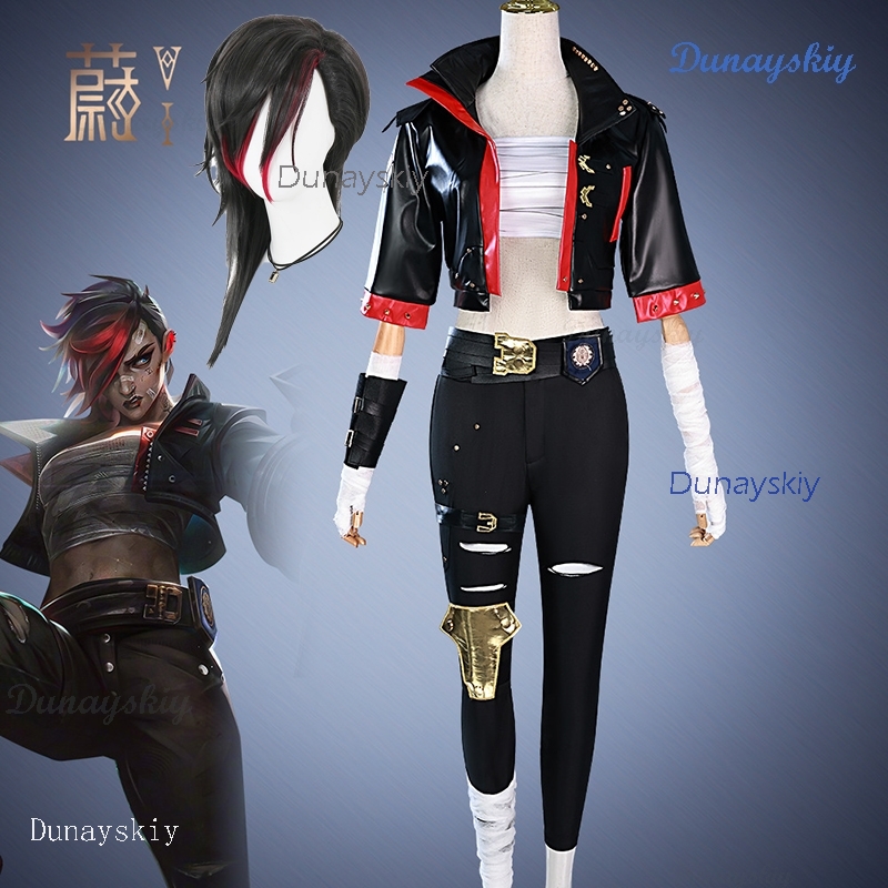 Vi Violet Anime Cosplay Arcane - Party Games Jack review and price