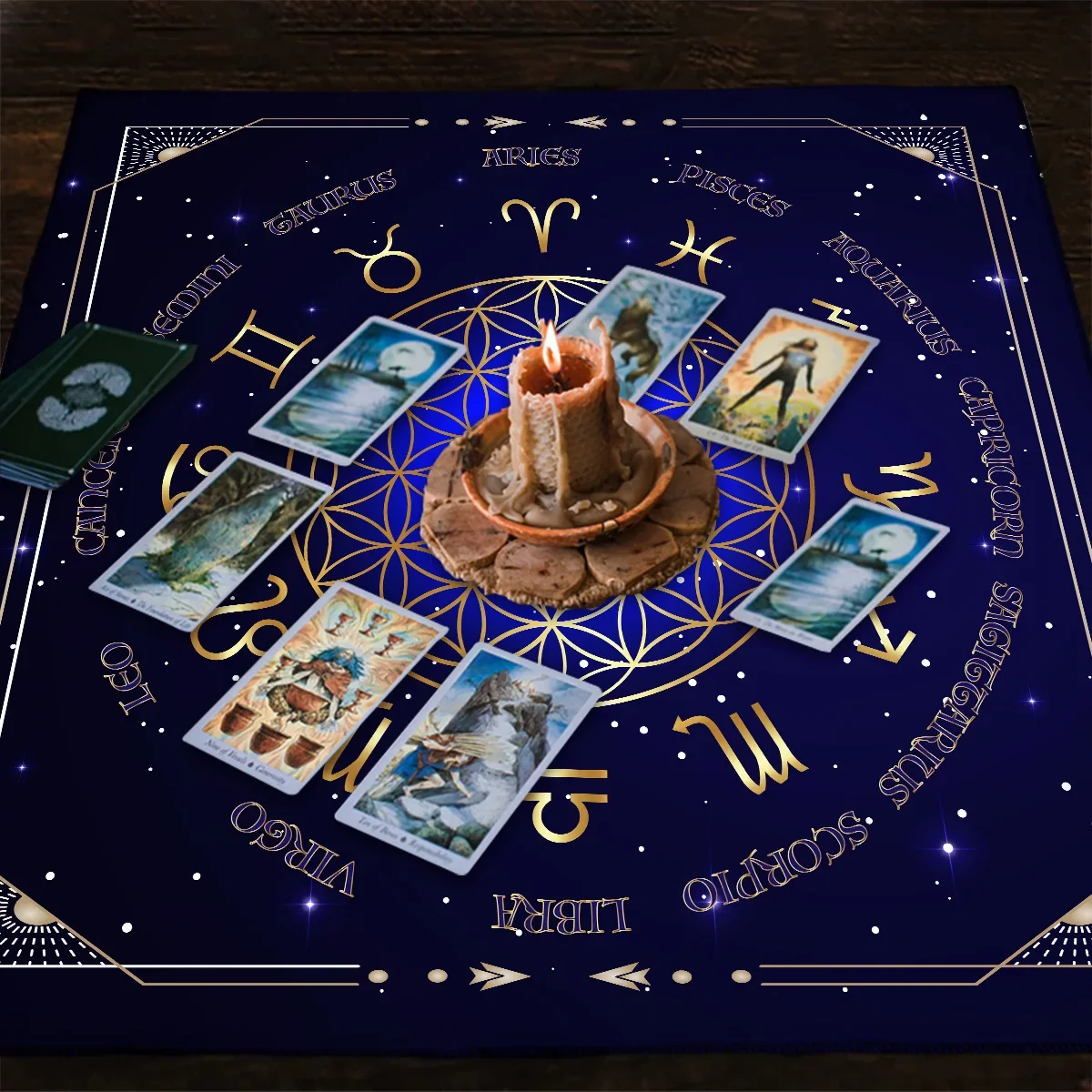 Wheel Of The Zodiac Tarot Tabl - Zodiac Party Games review and price