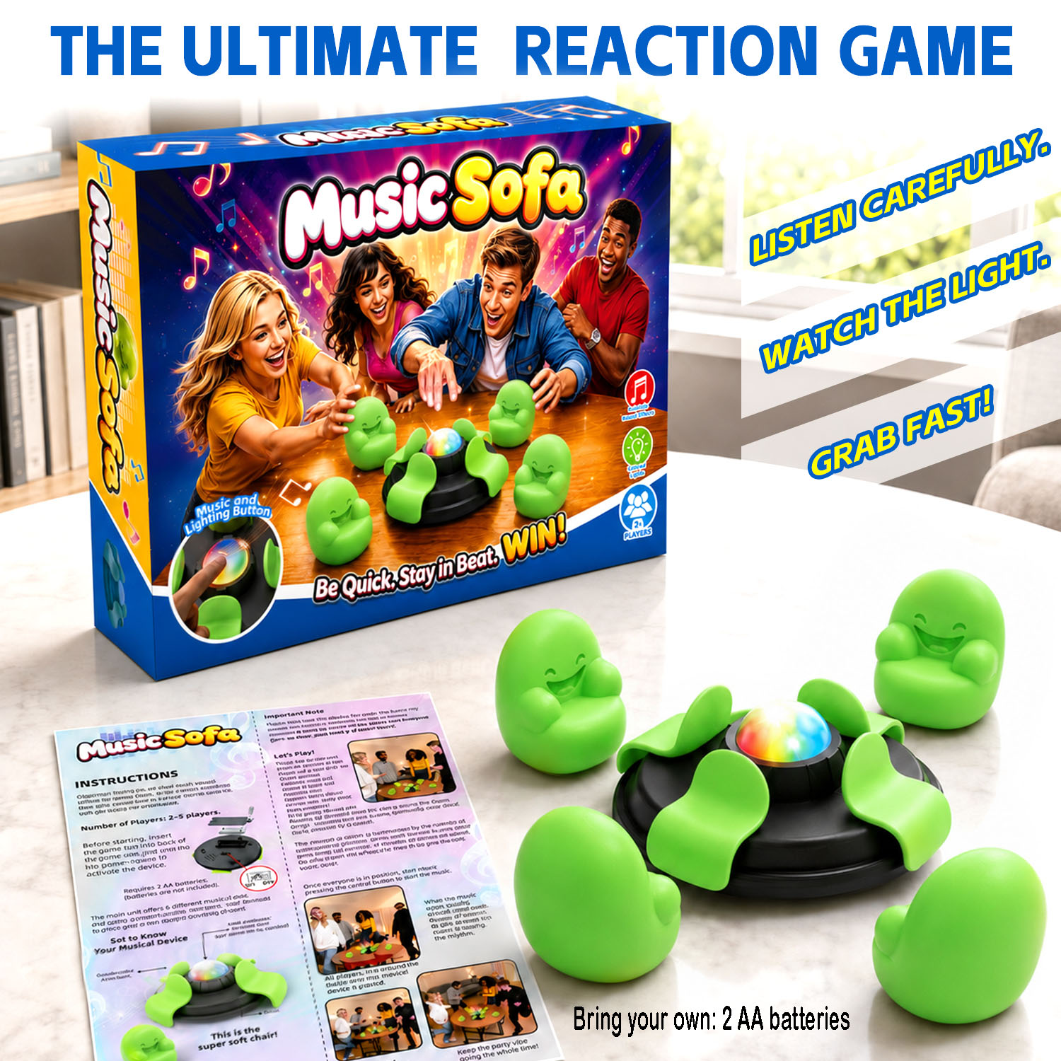 Children's Musical Chair Grab  - Quick Games Party review and price