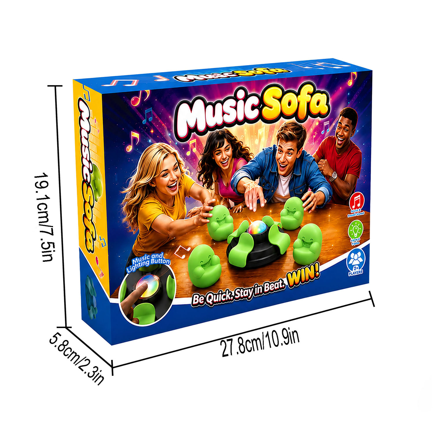 Children's Musical Chair Grab  - Quick Games Party review and price
