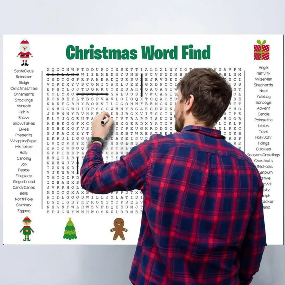 Large Christmas Word Search Po - Party Games For Large Groups review and price