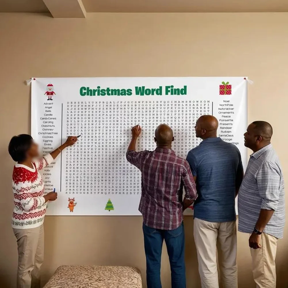 Large Christmas Word Search Po - Party Games For Large Groups review and price