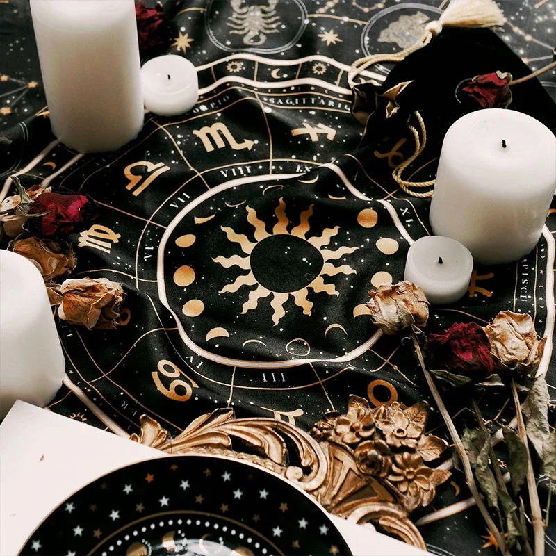 Tarot Cloth Zodiac Wheel Astro - Zodiac Party Games review and price