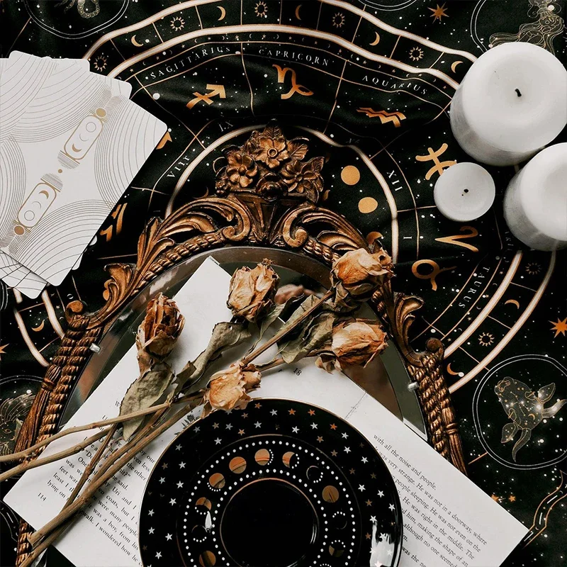 Tarot Cloth Zodiac Wheel Astro - Zodiac Party Games review and price