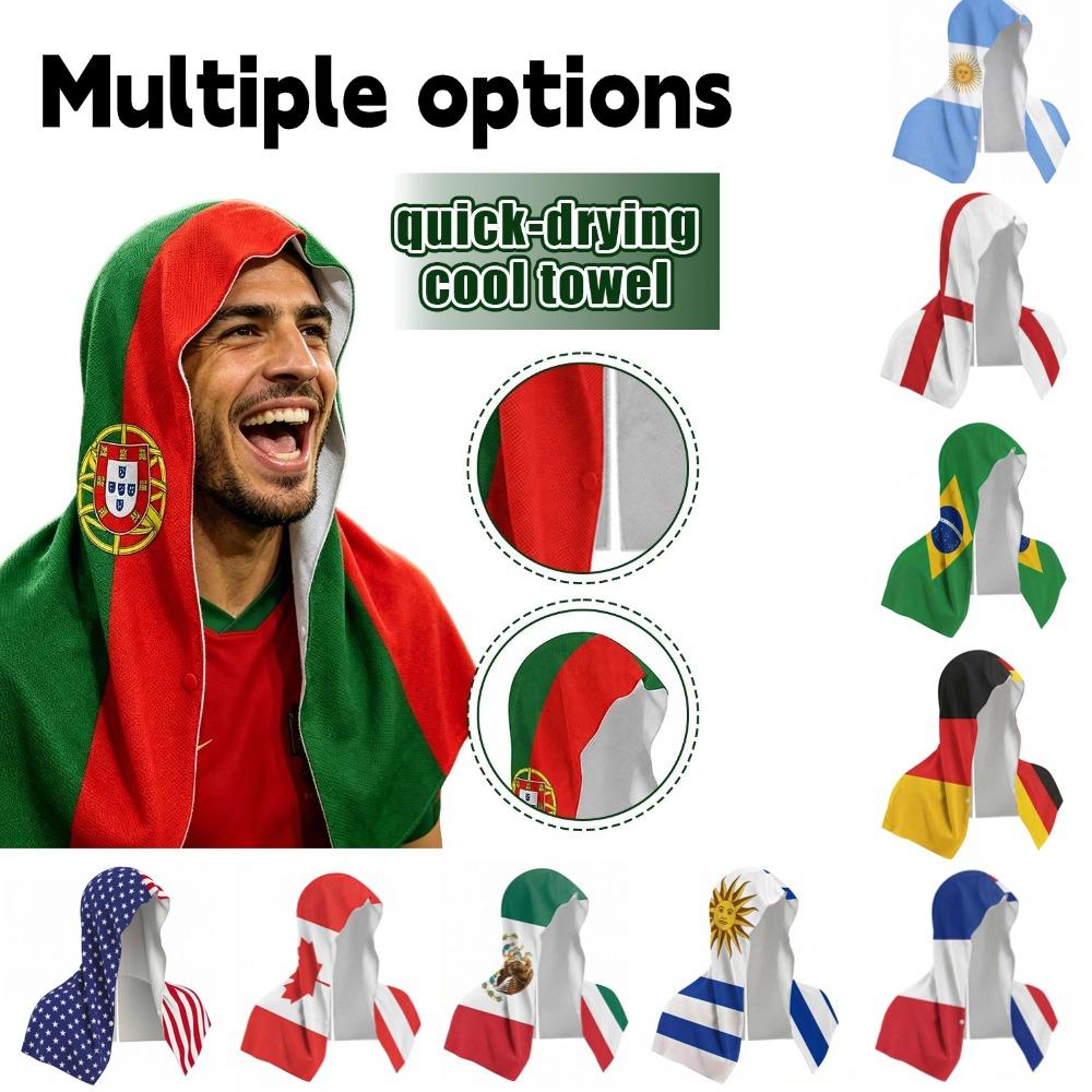 National Flag Hooded Head Scar - Quick Games Party review and price