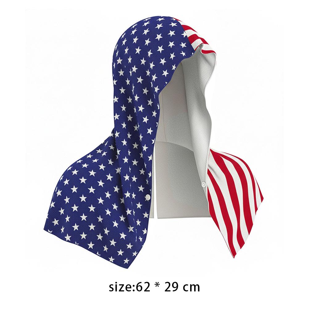 National Flag Hooded Head Scar - Quick Games Party review and price