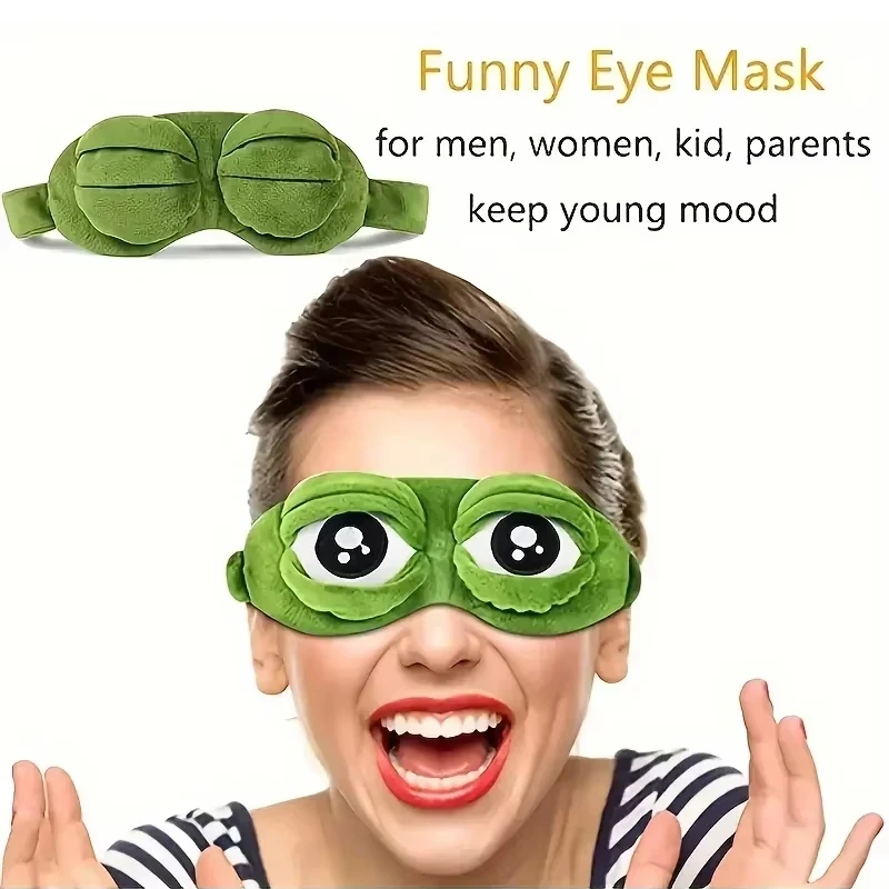 Frog Shaped Eye Mask Party Gam - Party Games Cartoon review and price