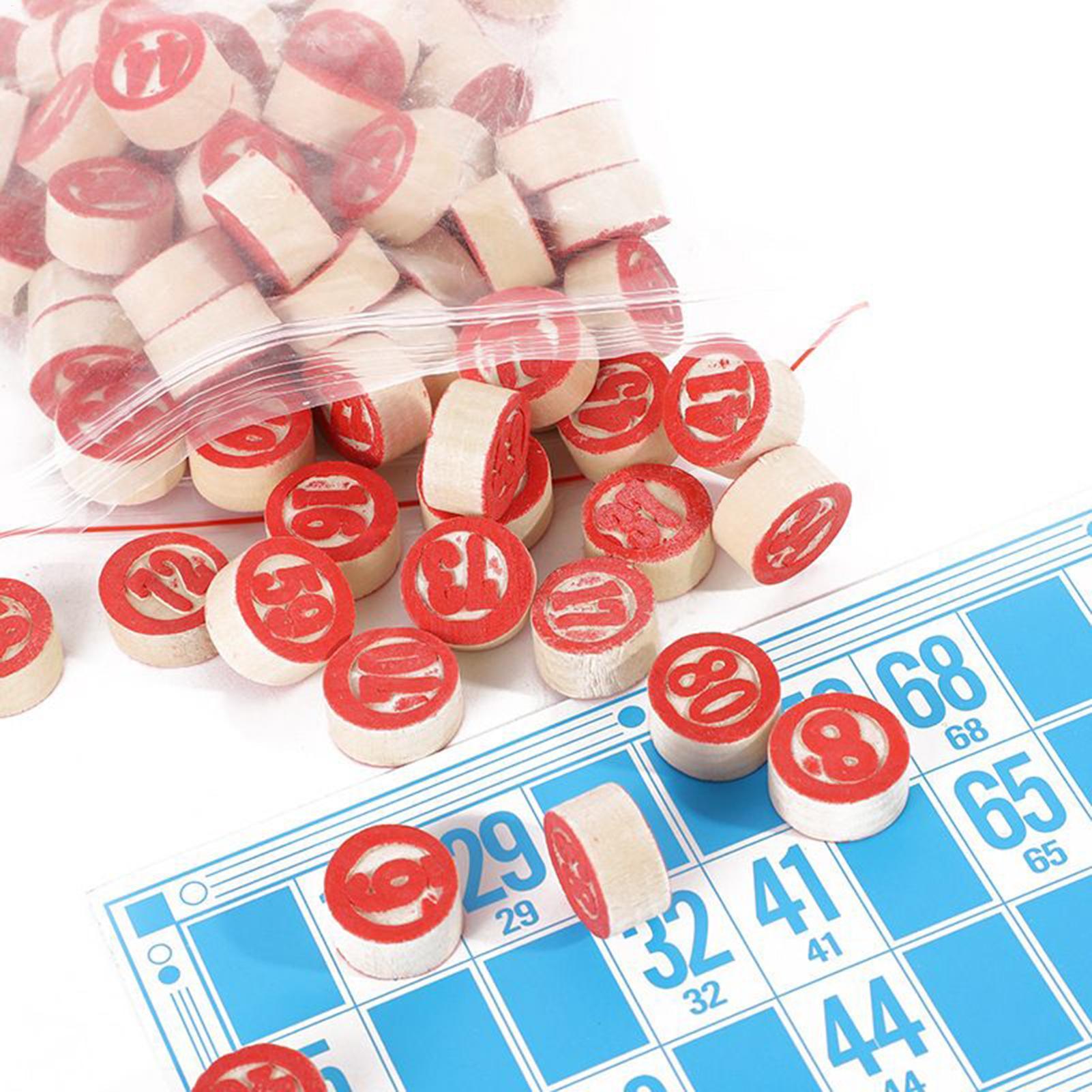 Bingo Card Game Vintage Wooden - Party Games For Large Groups review and price