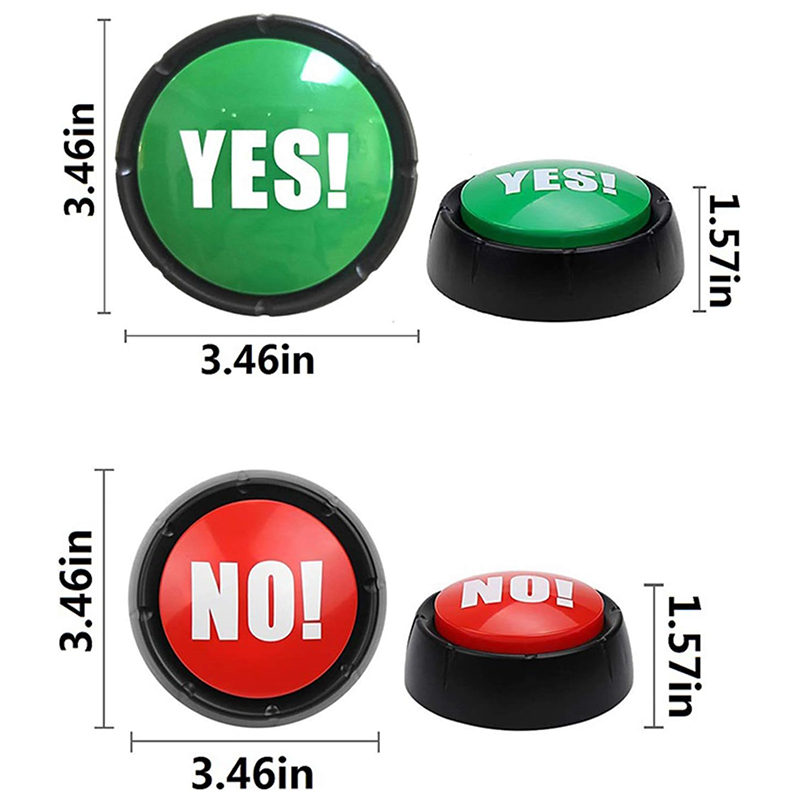 2Pcs Yes No Buzzer Buttons wit - Quick Games Party review and price